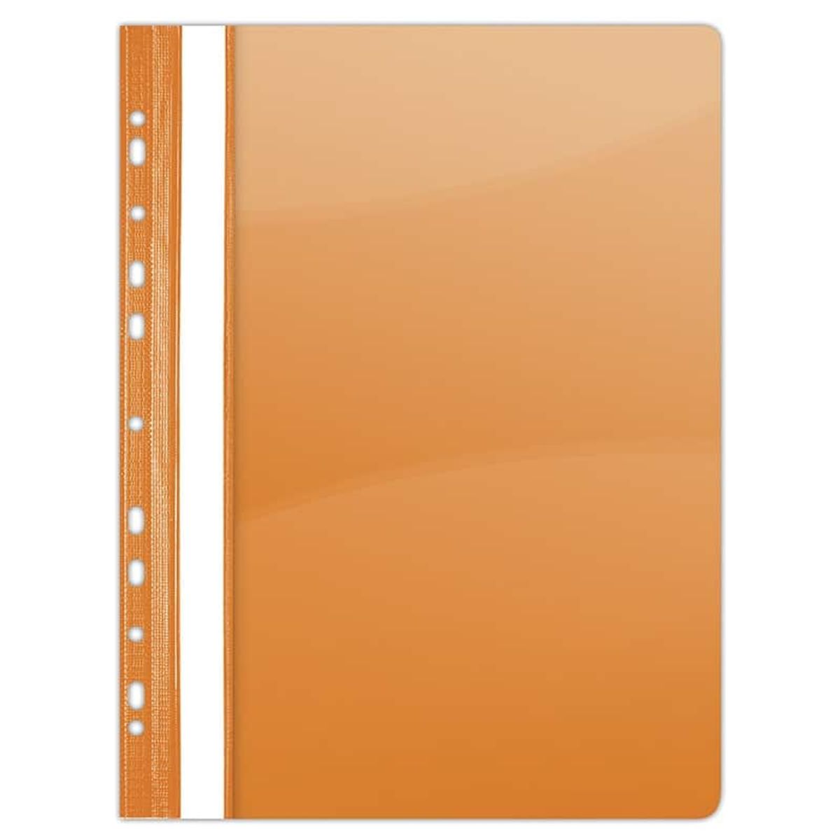 Rapportmappe A4 PVC Orange 150/160 Micron 10 stk.