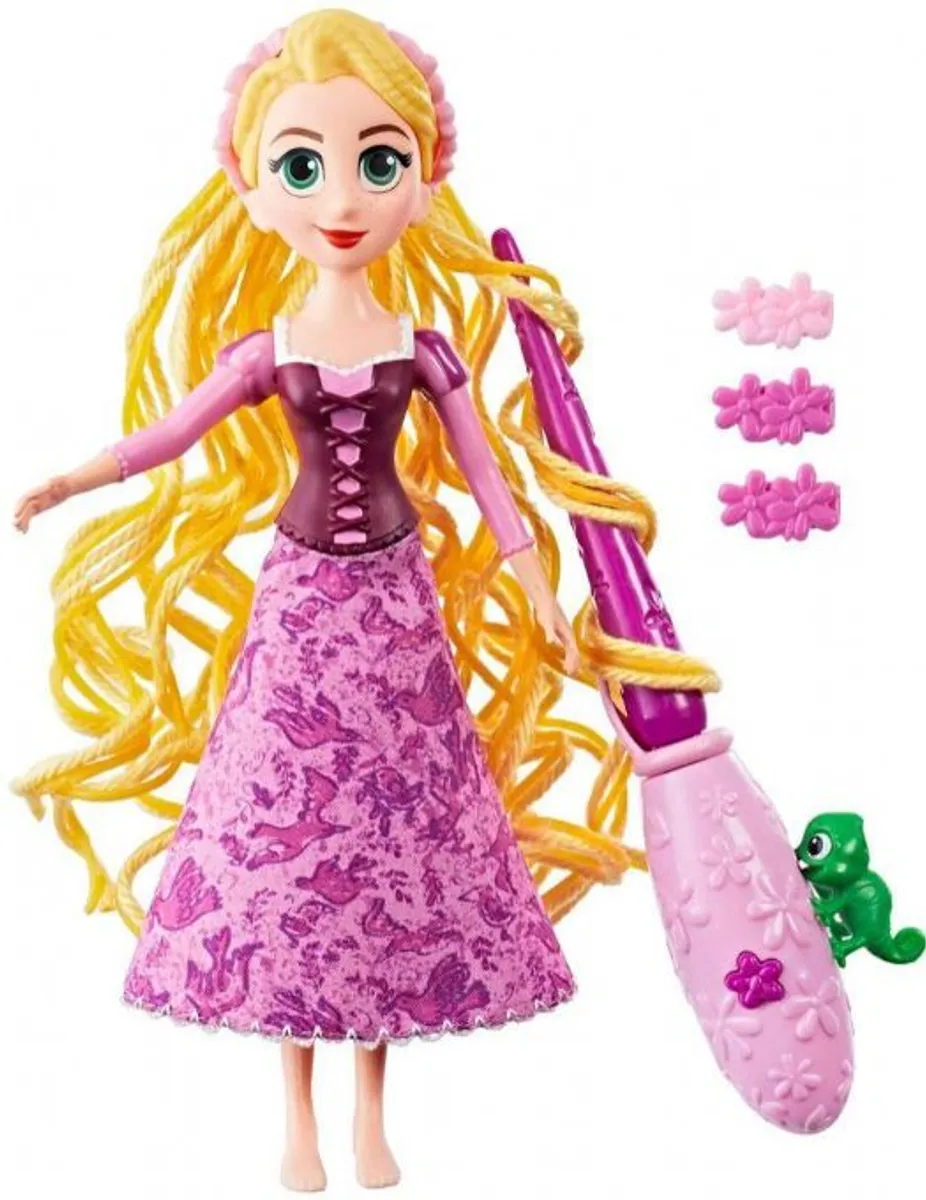 Rapunzel krøllejern dukke