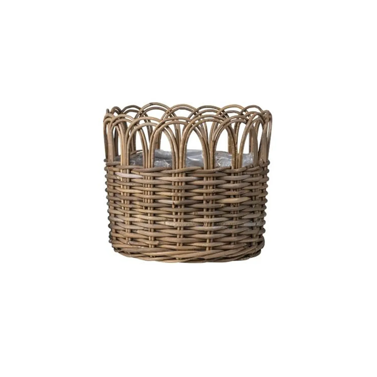 RATTAN FLET KURV LARGE