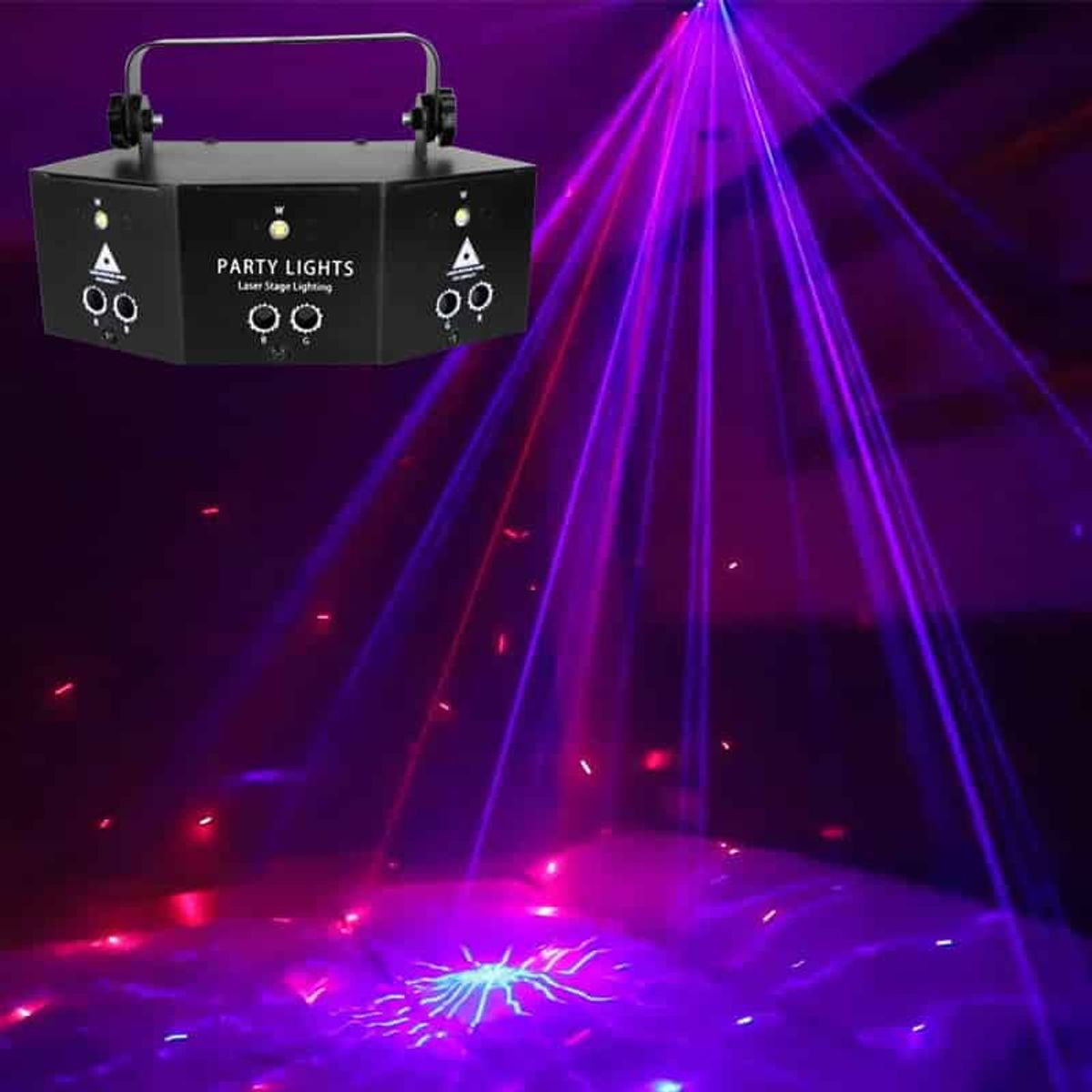 Rave Party Laser - Lyseffekt / Auto Musikstyring - iHero