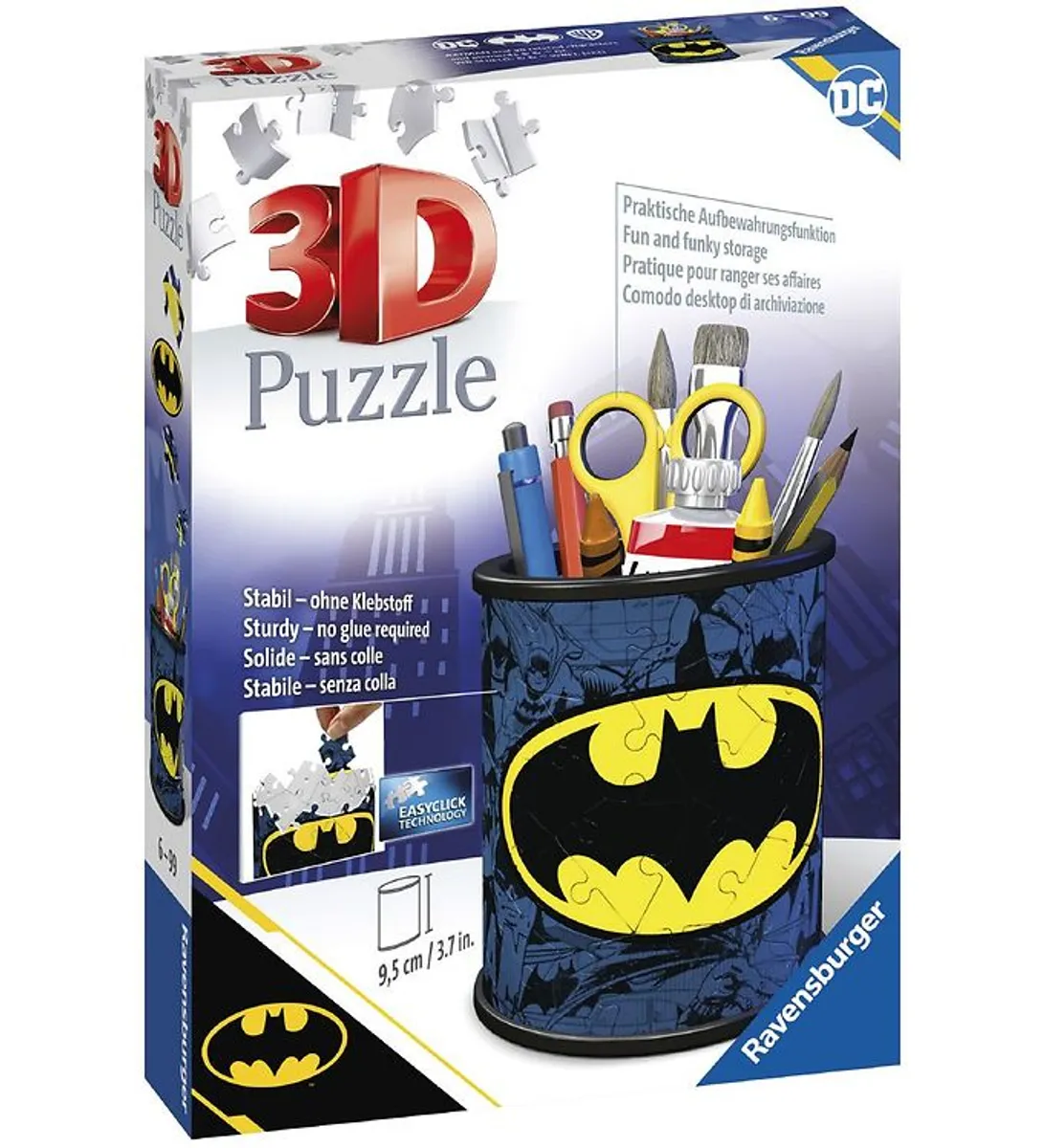 Ravensburger 3D Puslespil - 54 Brikker - Batman Pencil Cup