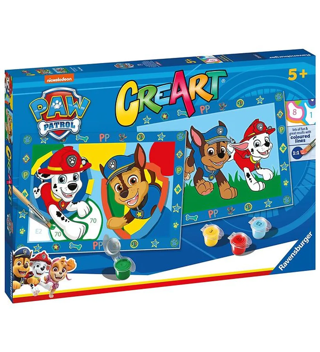 Ravensburger CreArt Malesæt - Paw Patrol