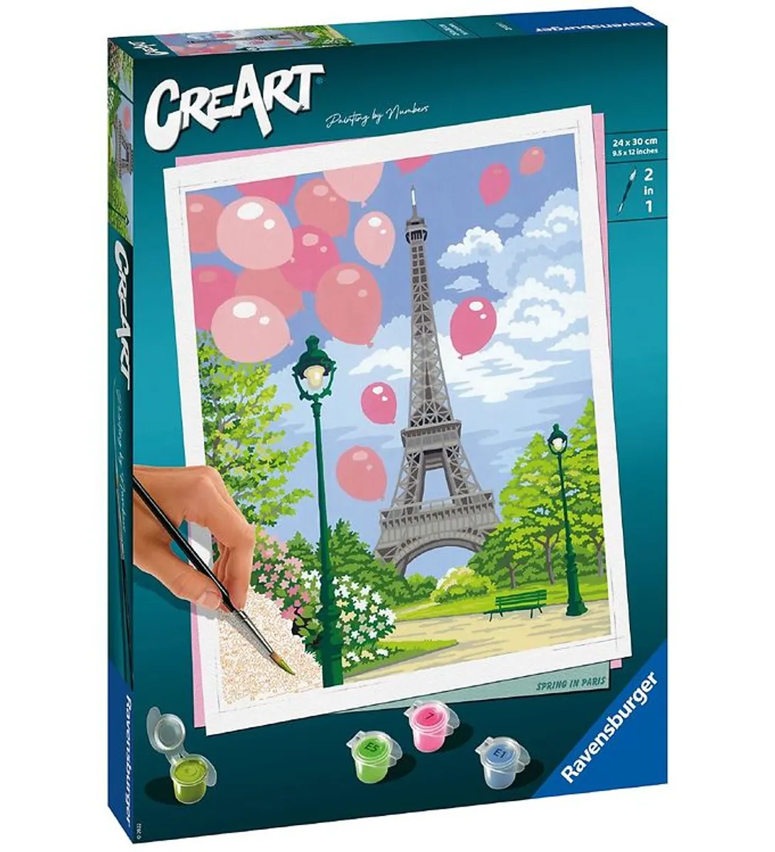 Ravensburger CreArt Malesæt - Spring In PAris