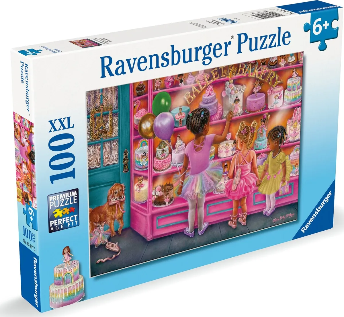 Ravensburger Puslespil - 100 Brikker - Ballet Bageri