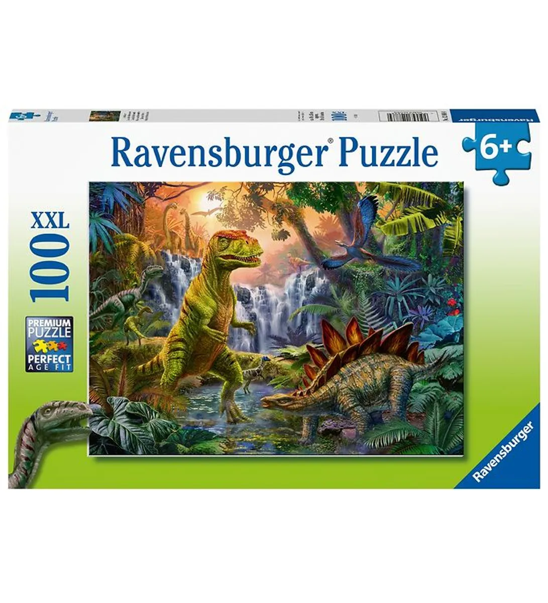 Ravensburger Puslespil - 100 Brikker - Dinosaur