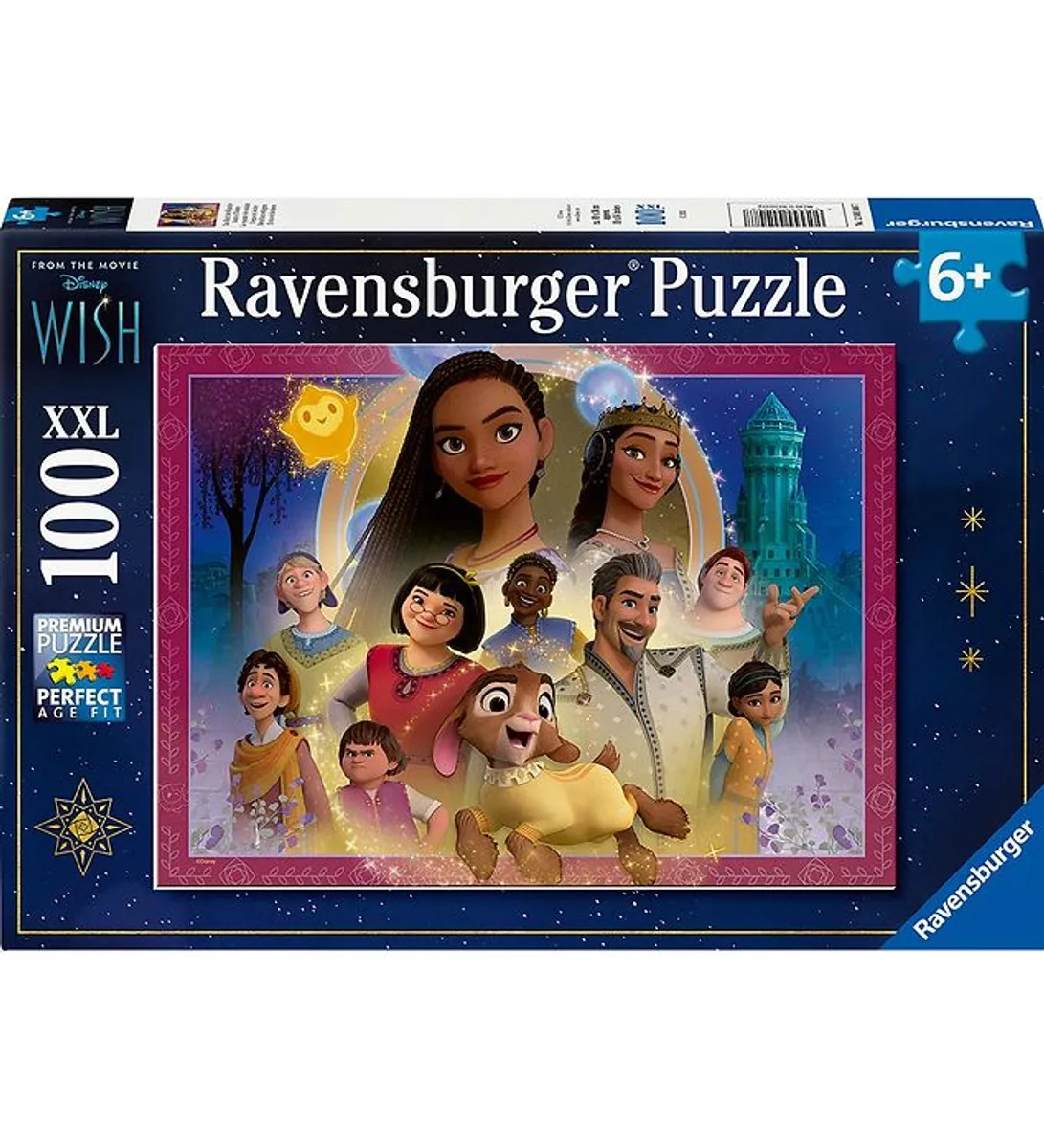 Ravensburger Puslespil - 100 Brikker - Disney Wish