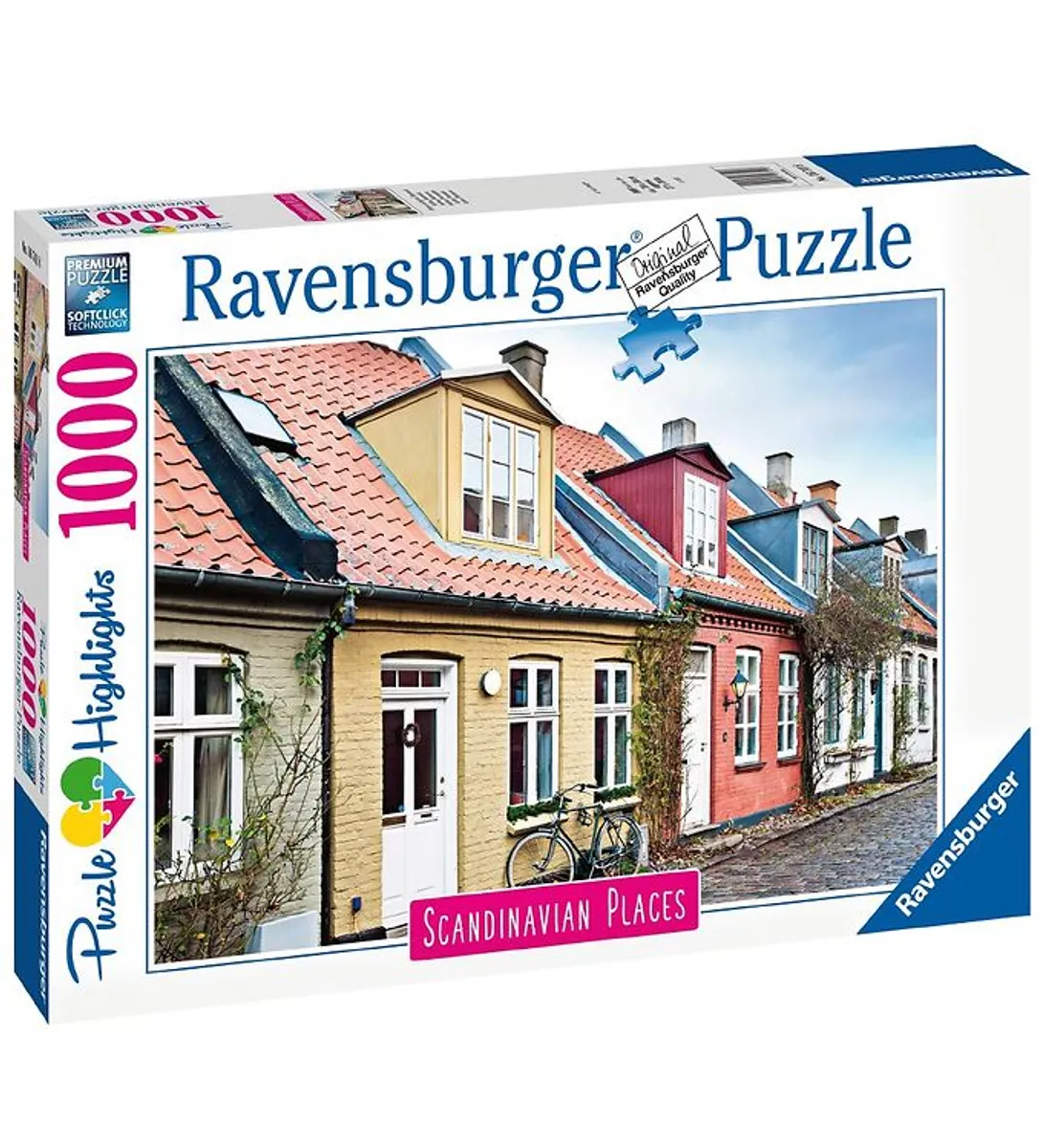 Ravensburger Puslespil - 1000 Brikker - Aarhus