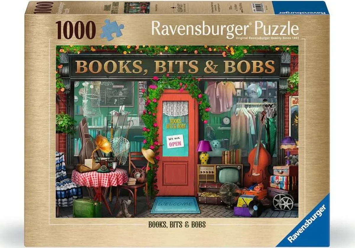 Ravensburger Puslespil - 1000 Brikker - Books, Bit's & Bobs