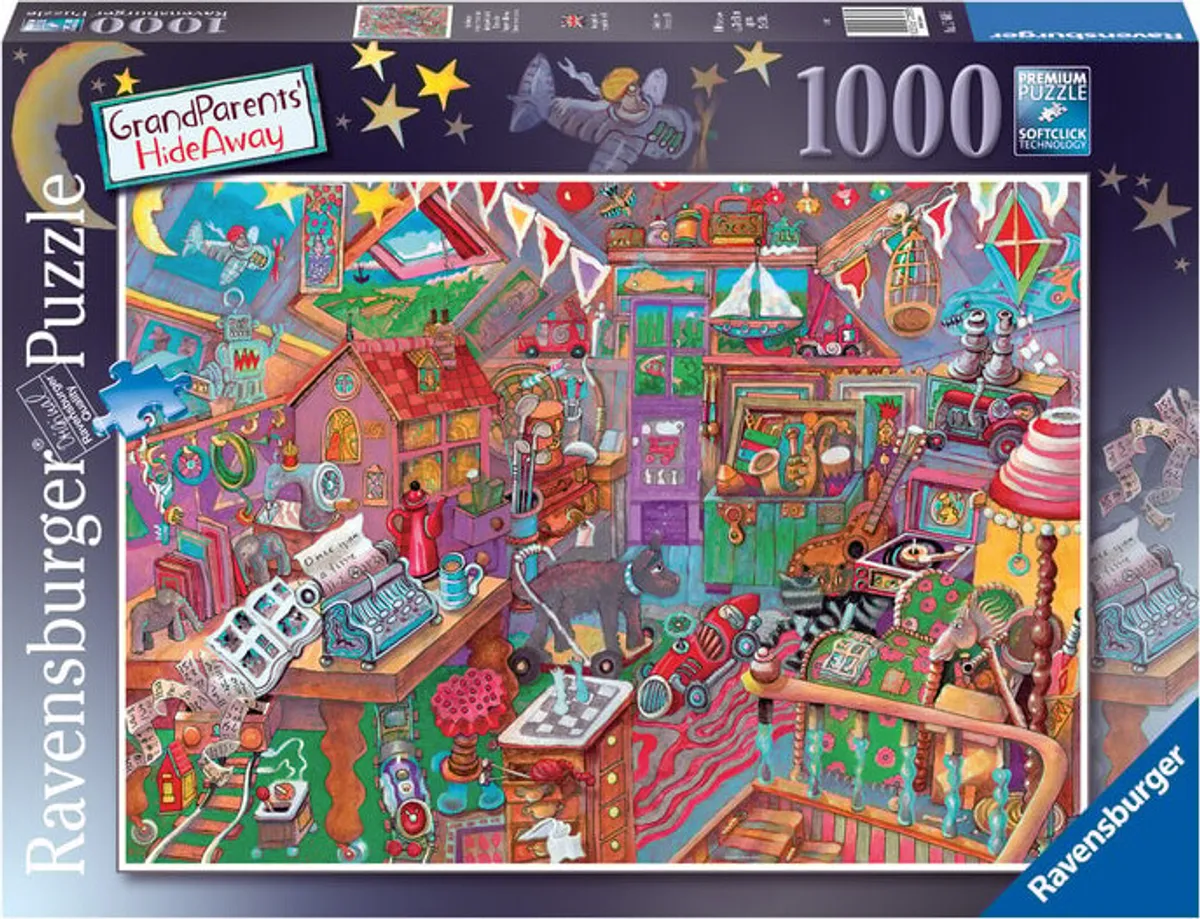 Ravensburger Puslespil - 1000 Brikker - Grandparent's Hideaway