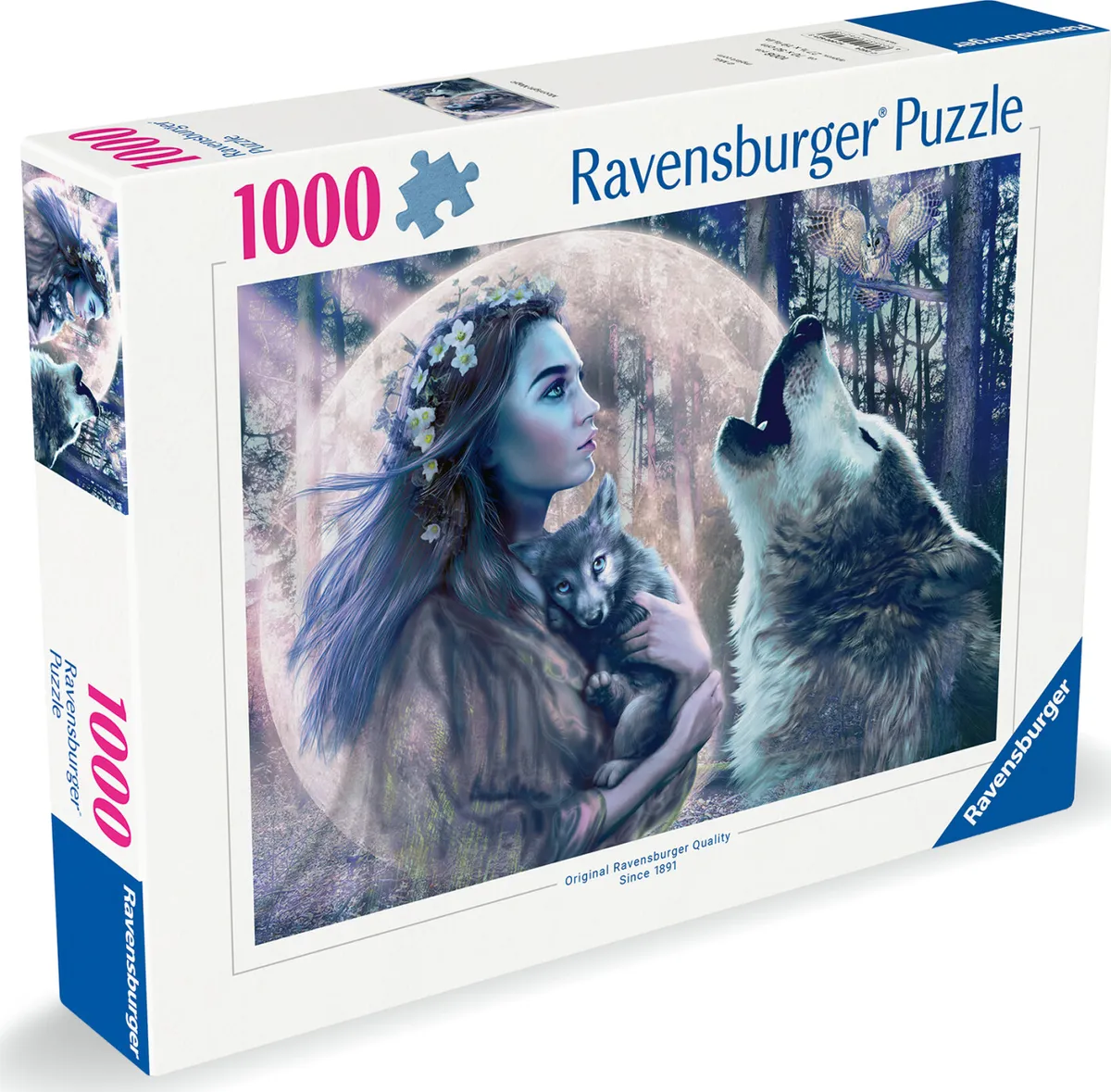 Ravensburger Puslespil - 1000 Brikker - Månelysets Magi