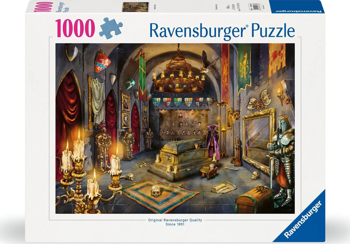 Ravensburger Puslespil - 1000 Brikker - Vampyrens Slot