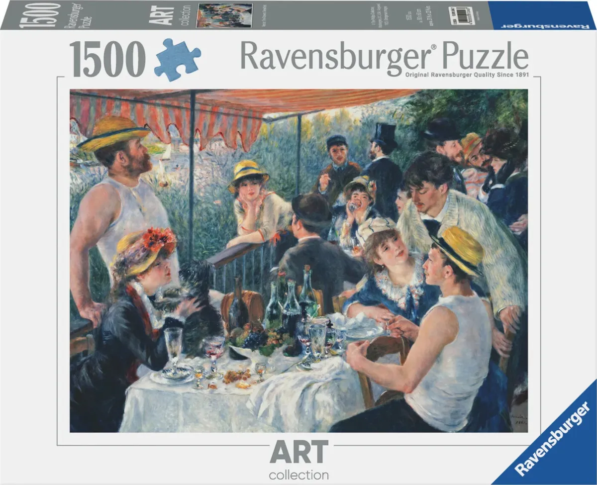 Ravensburger Puslespil - 1500 Brikker - The Rower's Breakfast