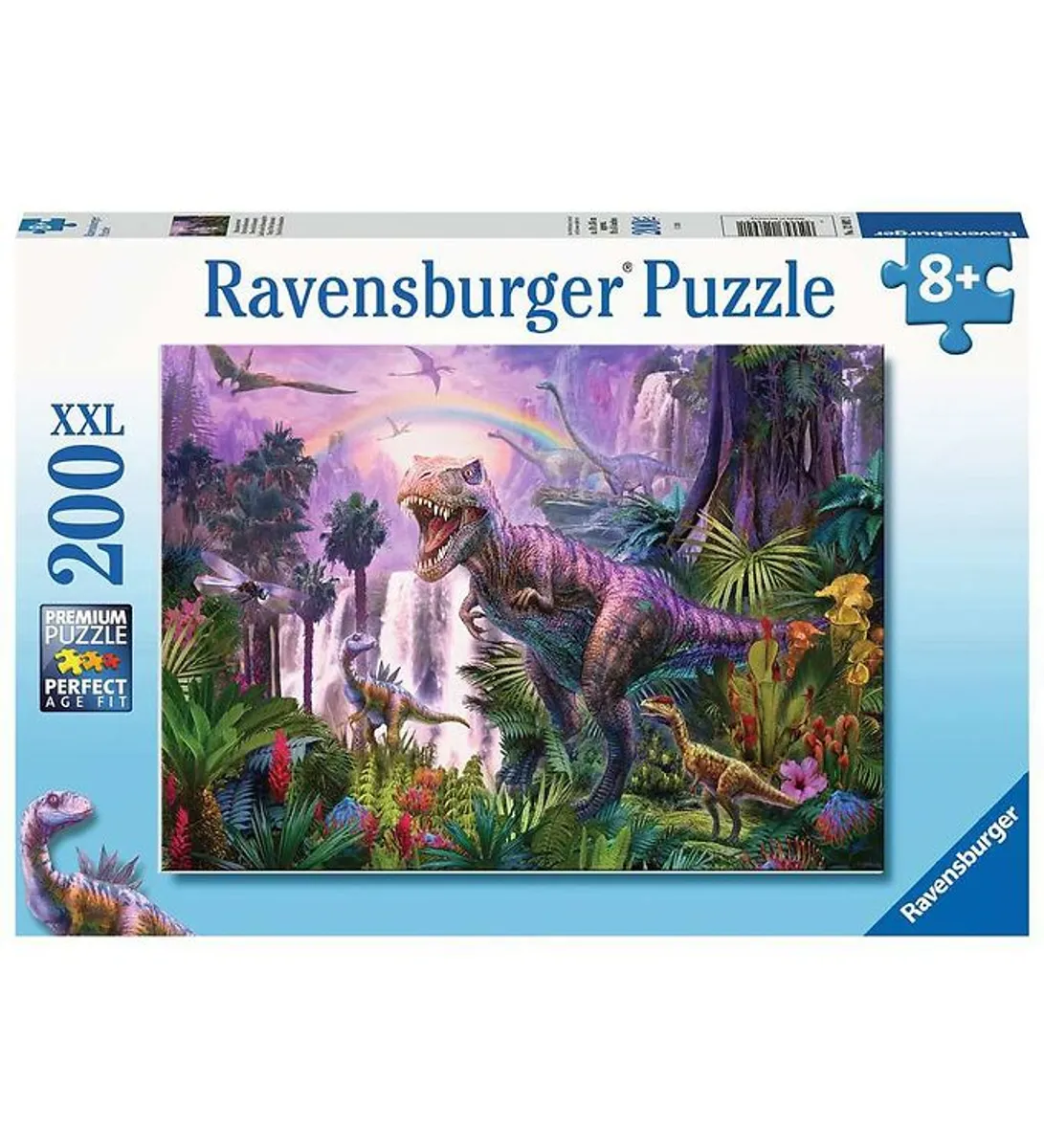 Ravensburger Puslespil - 200 Brikker - Dinosaur Land