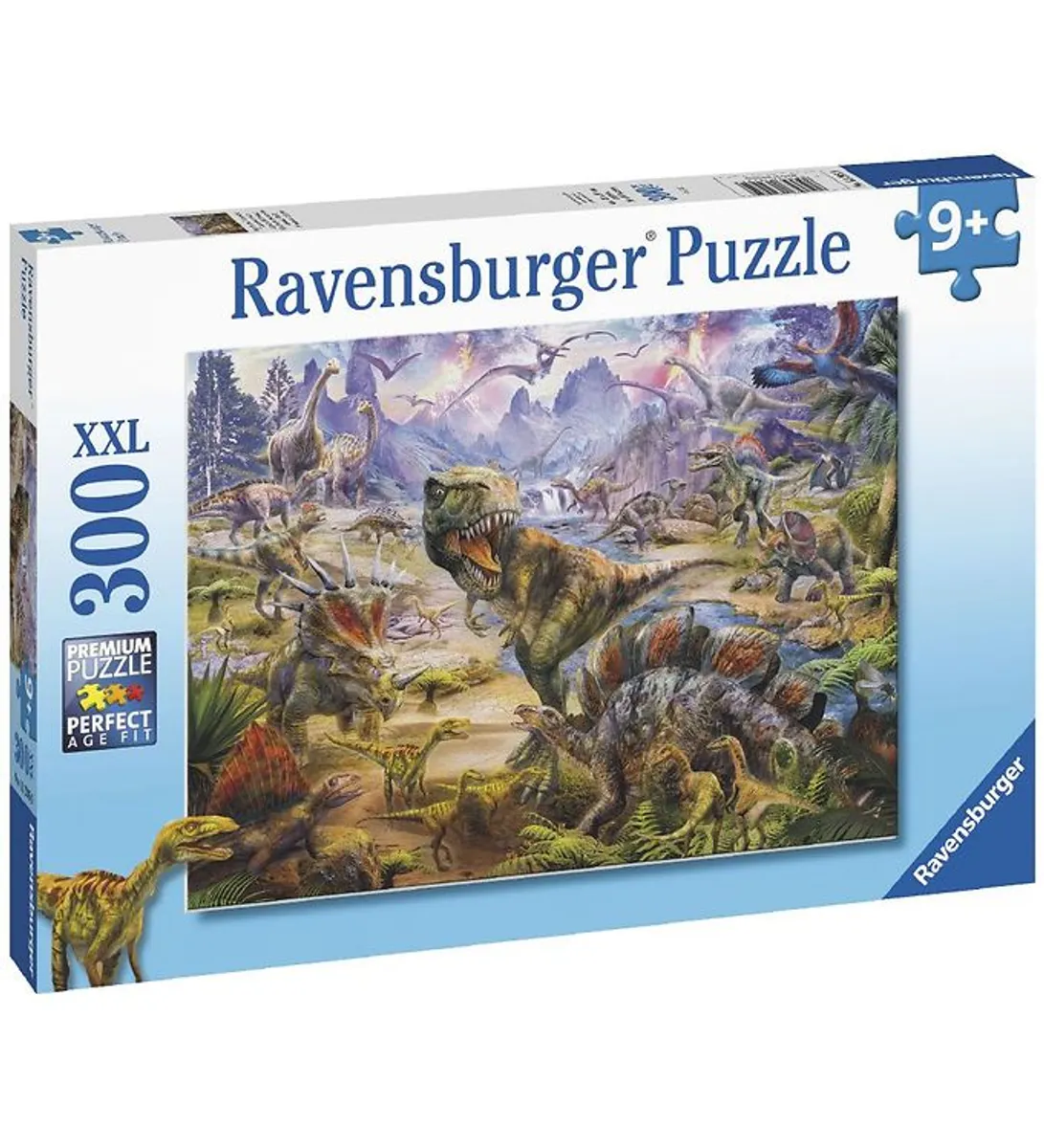 Ravensburger Puslespil - 300 Brikker - Dinosaur World