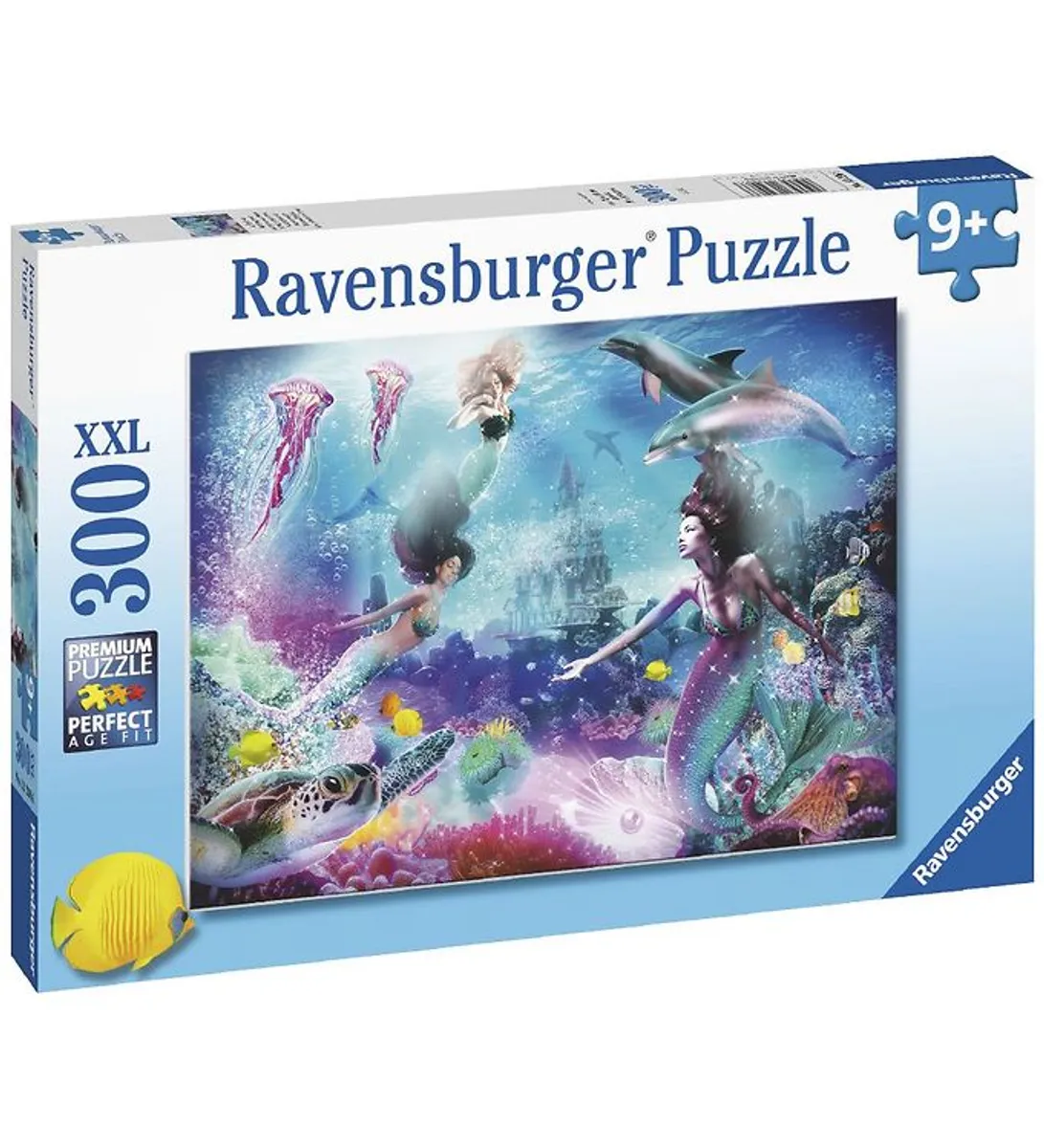 Ravensburger Puslespil - 300 Brikker - Havfruer