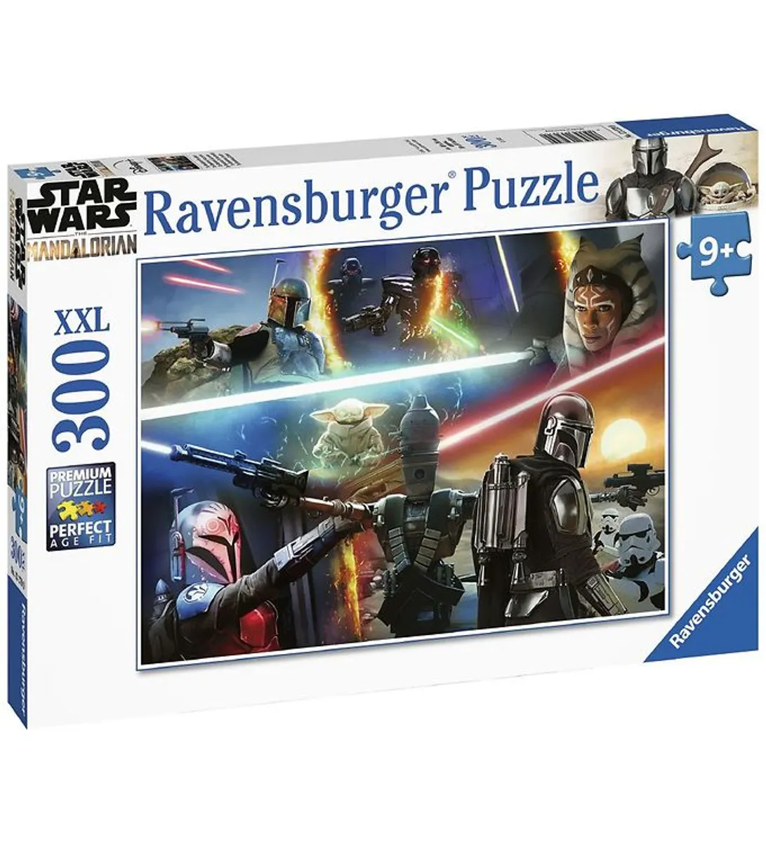 Ravensburger Puslespil - 300 Brikker - The Mandalorian Crossfire