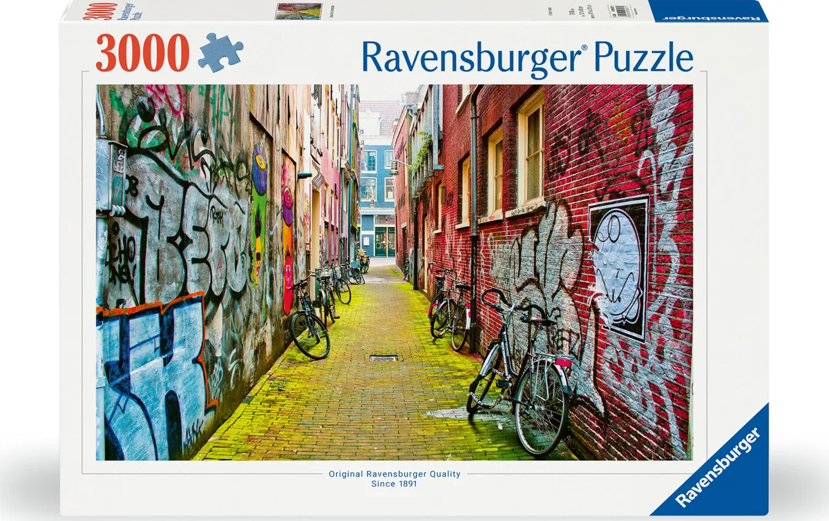 Ravensburger Puslespil - 3000 Brikker - Street Art Grafitti