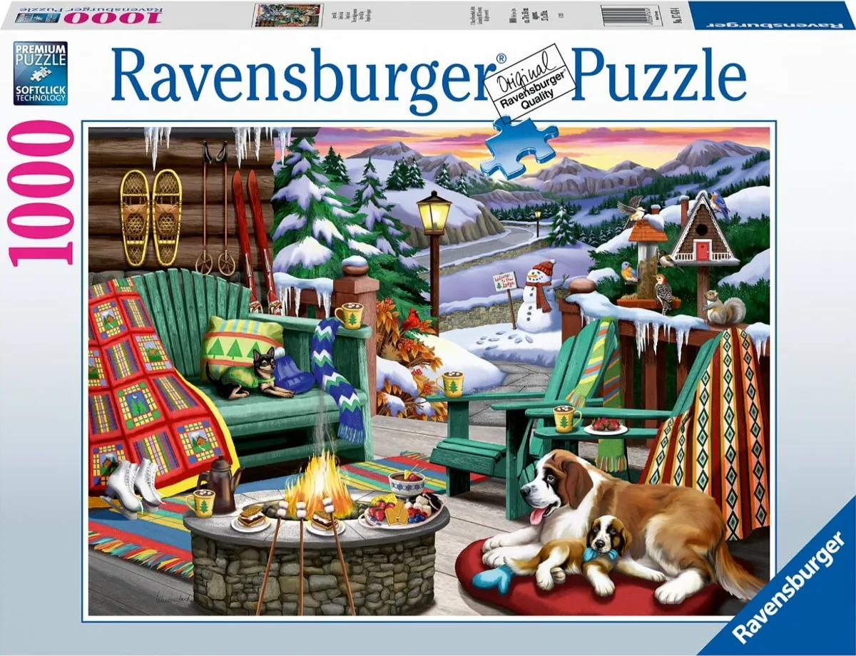 Ravensburger Puslespil - Aprés All Day - 1000 Brikker