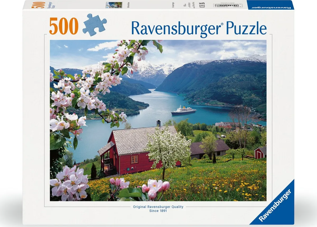 Ravensburger Puslespil - Skandinavisk Landskab - 500 Brikker