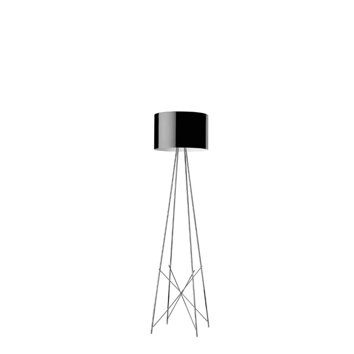 Ray 2 Gulvlampe Sort - Flos