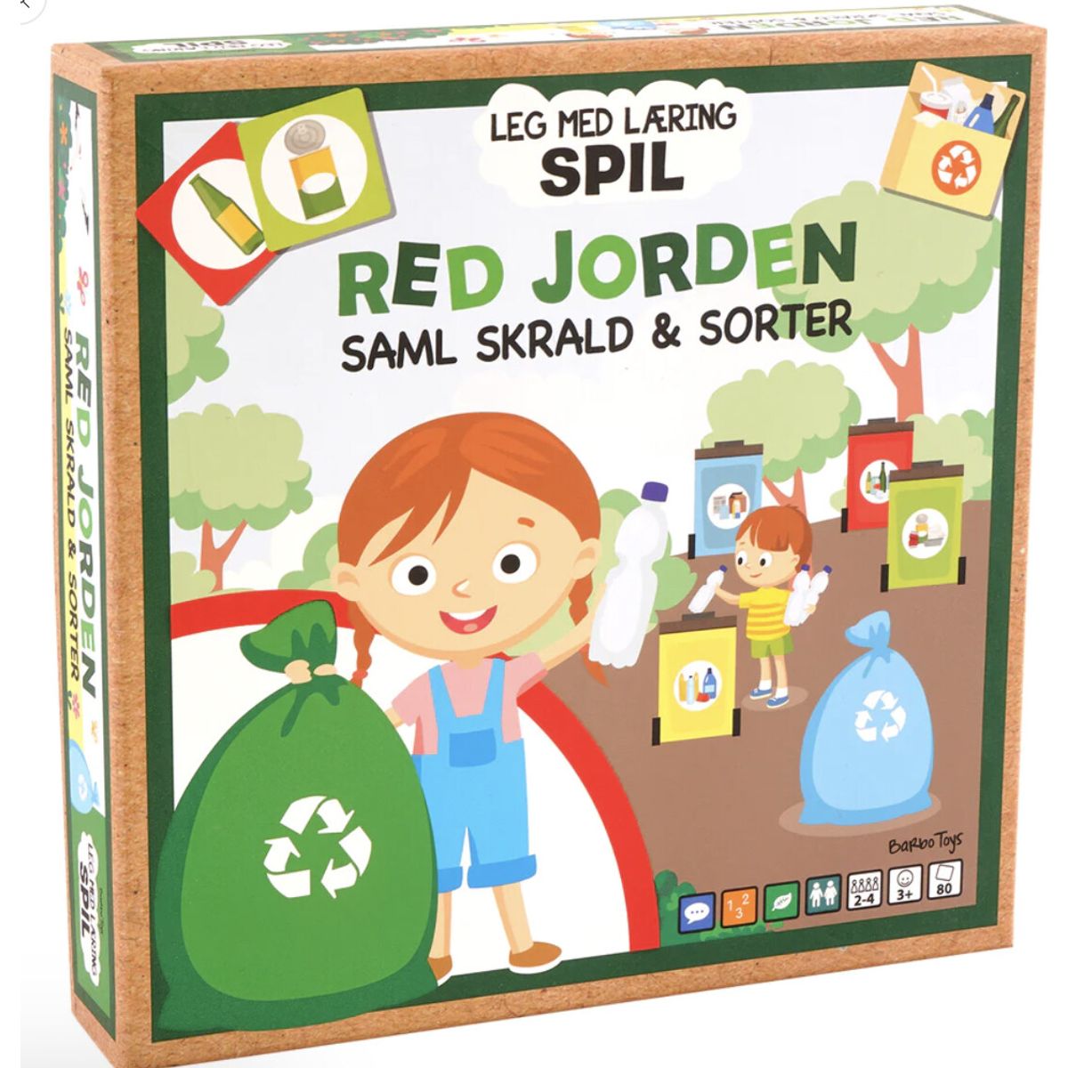 Red Jorden Spil - Saml Skrald Og Sorter - Barbo Toys