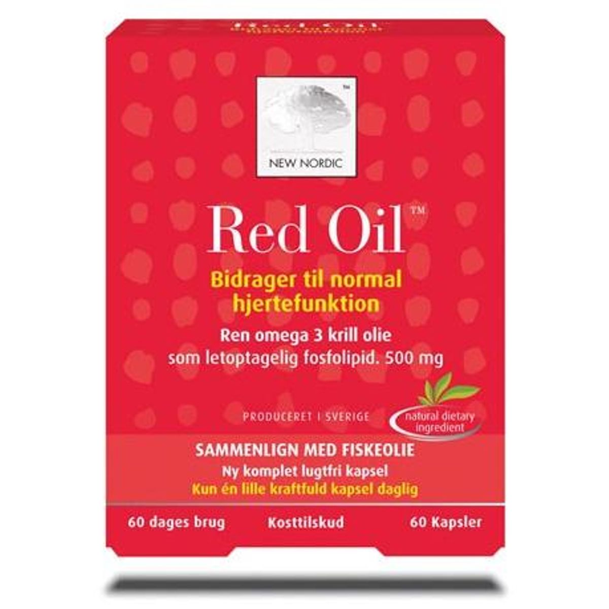 Red Oil omega-3 krill olie, 120kap.