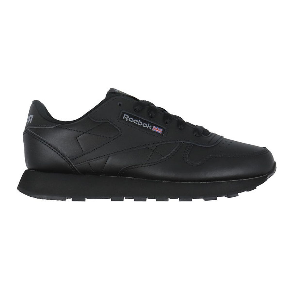 Reebok Sko - CL LTHR - Running - Sort