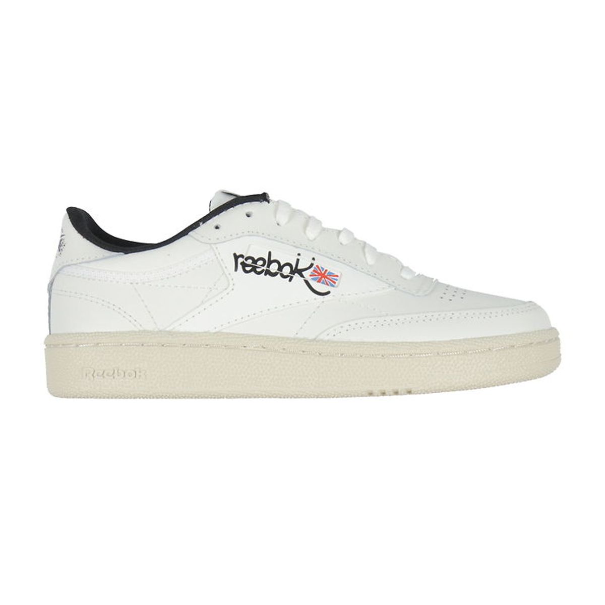 Reebok Sko - Club C 85 - Tennis - Chalk