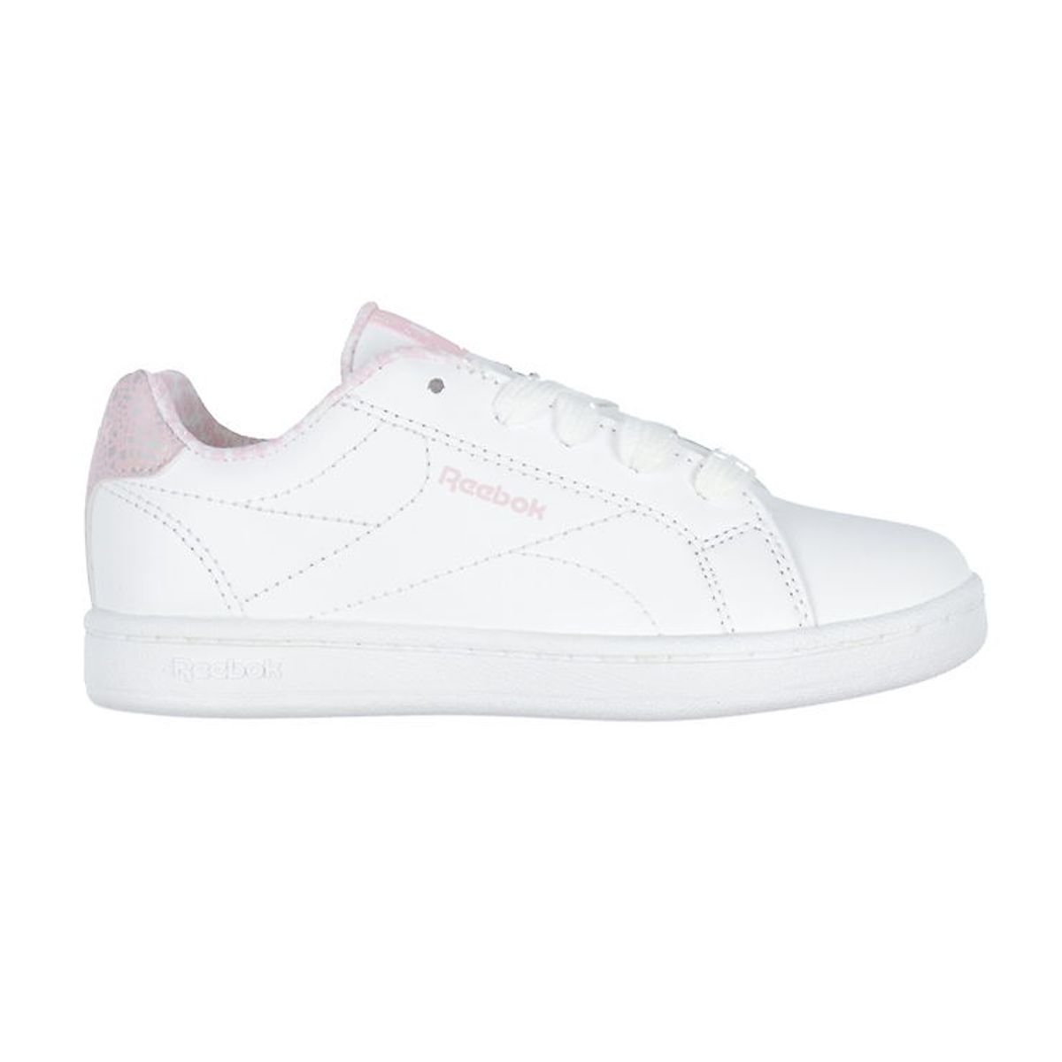 Reebok Sko - RBK Royal Complete C - Tennis - Hvid/Rosa