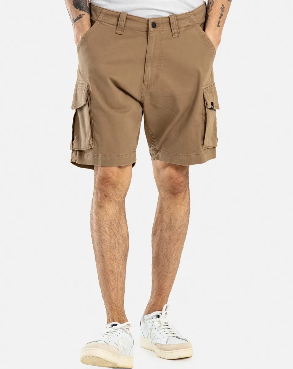 Reell Jeans City Cargoshorts Mørk Sand