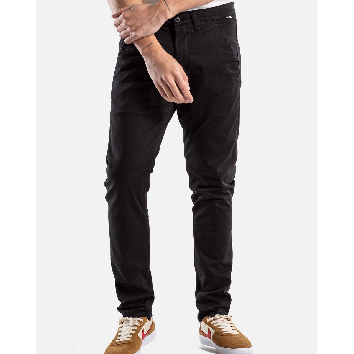 Reell Jeans Flex Tapered Chino Bukser Sort