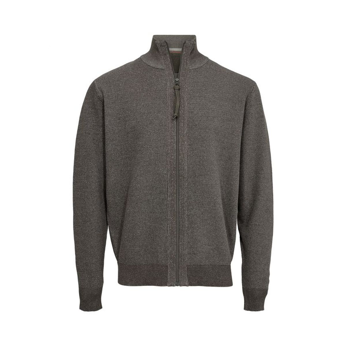 Reg fit zip cardigan