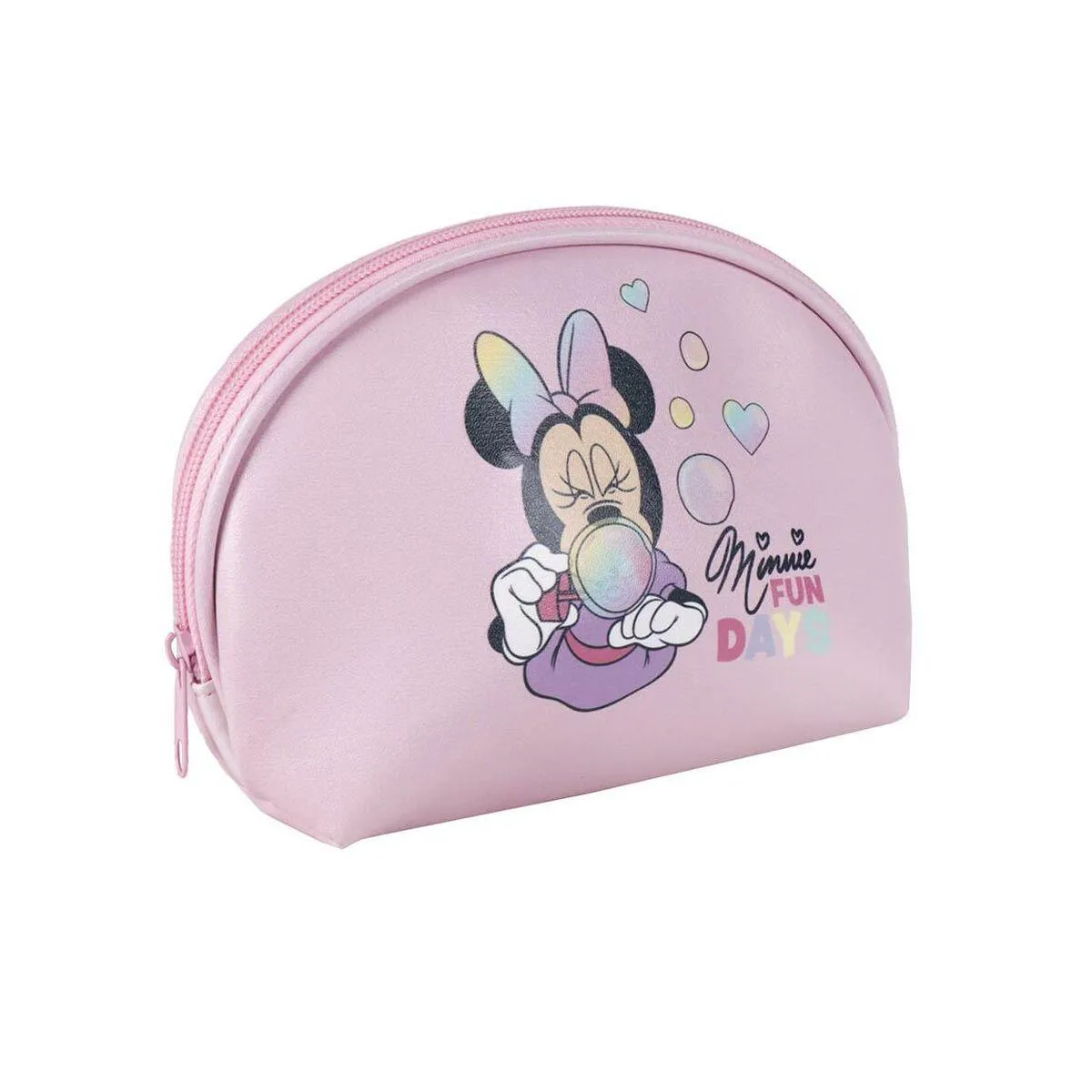 Rejsetoilettaske Minnie Mouse Pink 20 x 13 x 6 cm