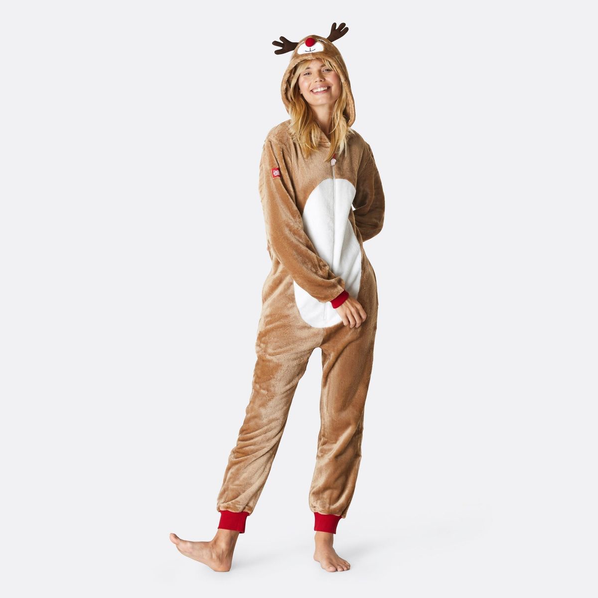 Rensdyr Onesie Dame