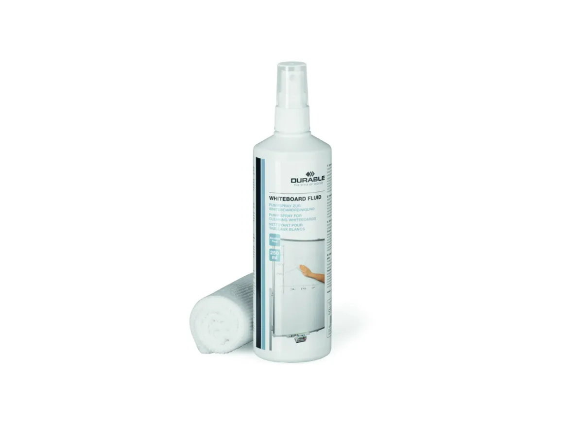 Rensesæt til Whiteboard Spray 250 ml + Microfiberklud