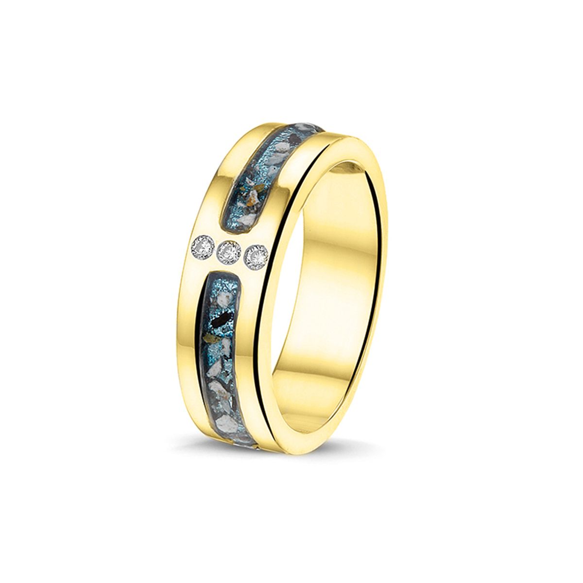 RG 024 Y - Ring i guld, diamant eller zirkon