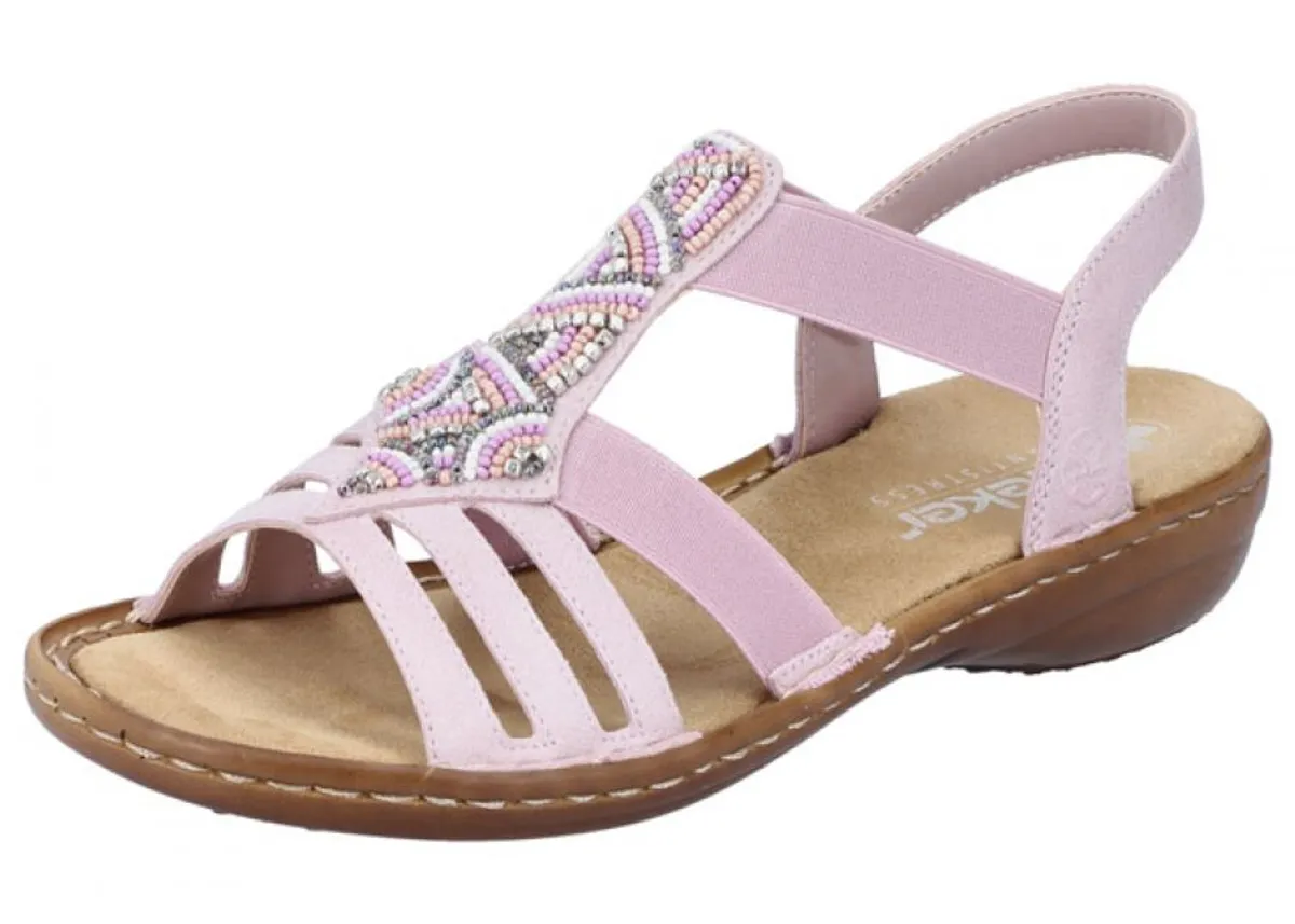 Rieker - sandal - 42-0699 - Rosa - 40