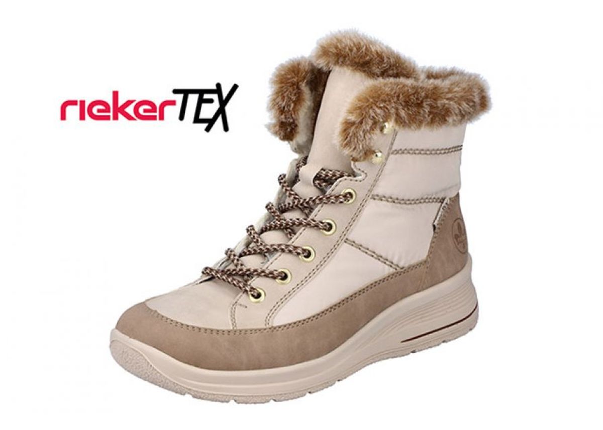 Rieker - Vinterstøvle - 52-0903 - Beige - 37