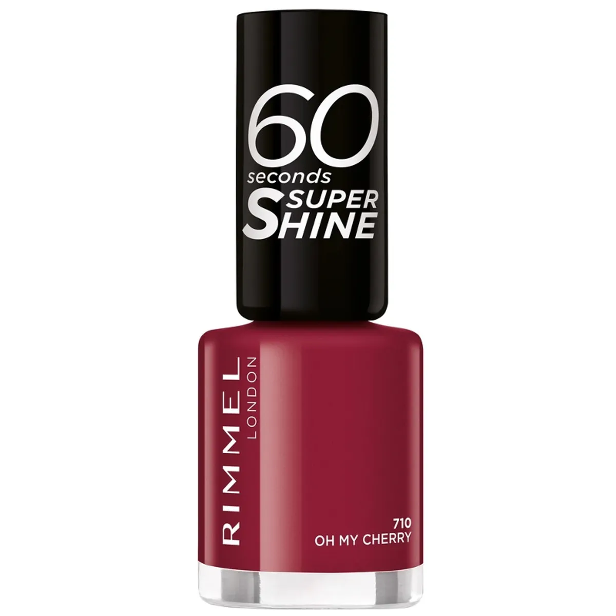 RIMMEL 60 Seconds Nail Polish 8 ml - 710 Oh My Cherry