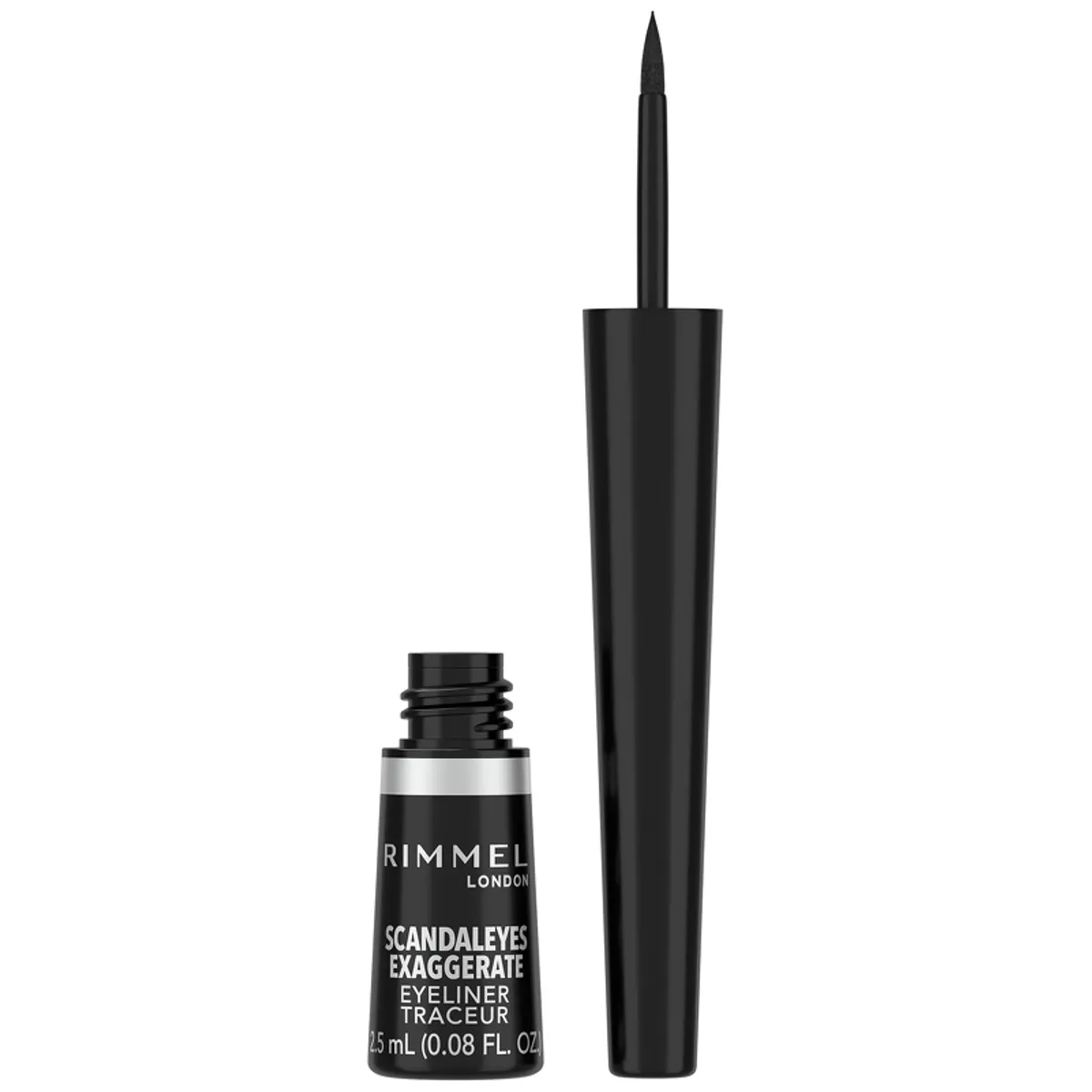 RIMMEL Exaggerate Liquid Eyeliner 2,5 ml - 001 Black