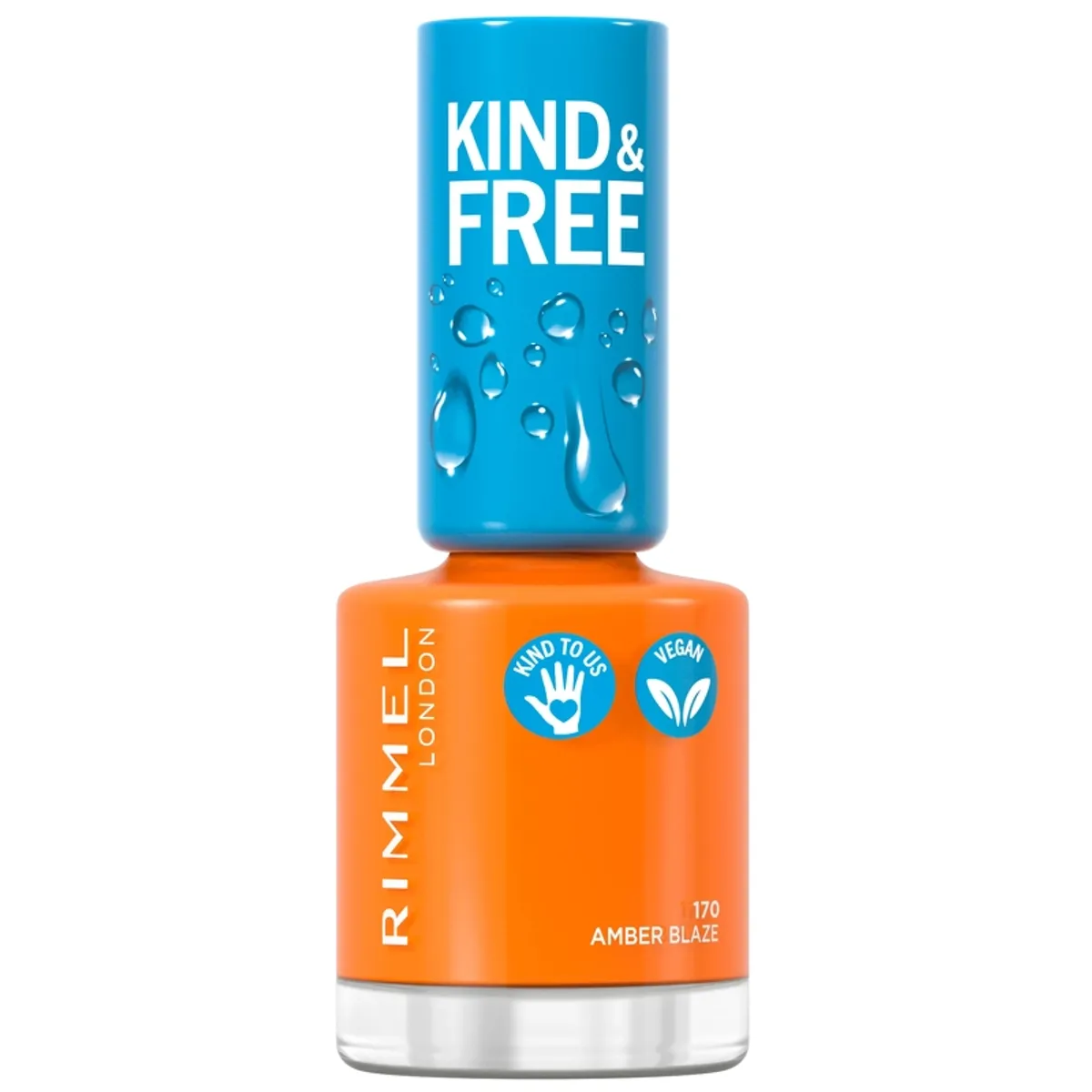 RIMMEL Kind & Free Clean Nail 8 ml - 170 Amber blaze