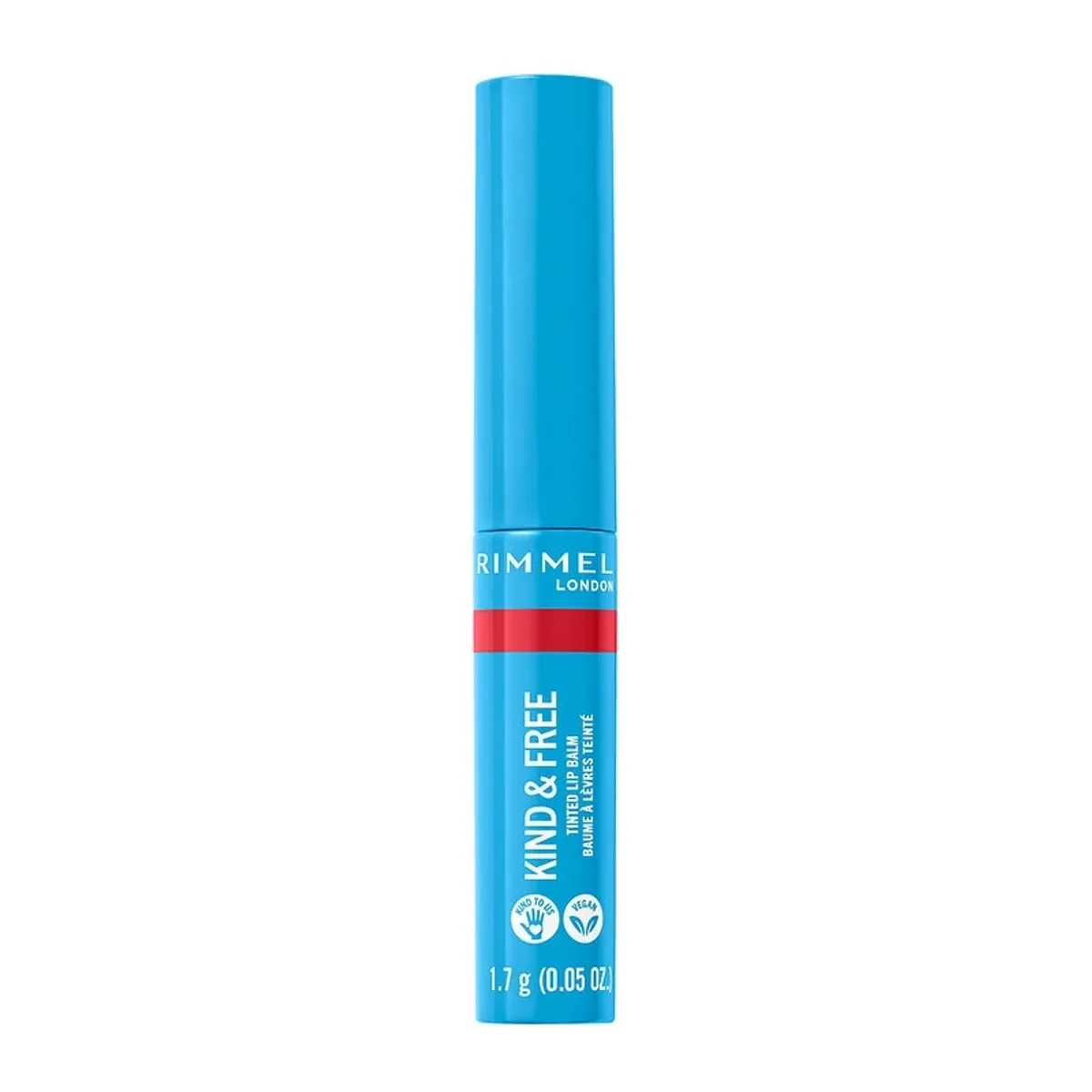 RIMMEL Kind & Free Lipbalm 1,7 gr. - 005 Turbo Red