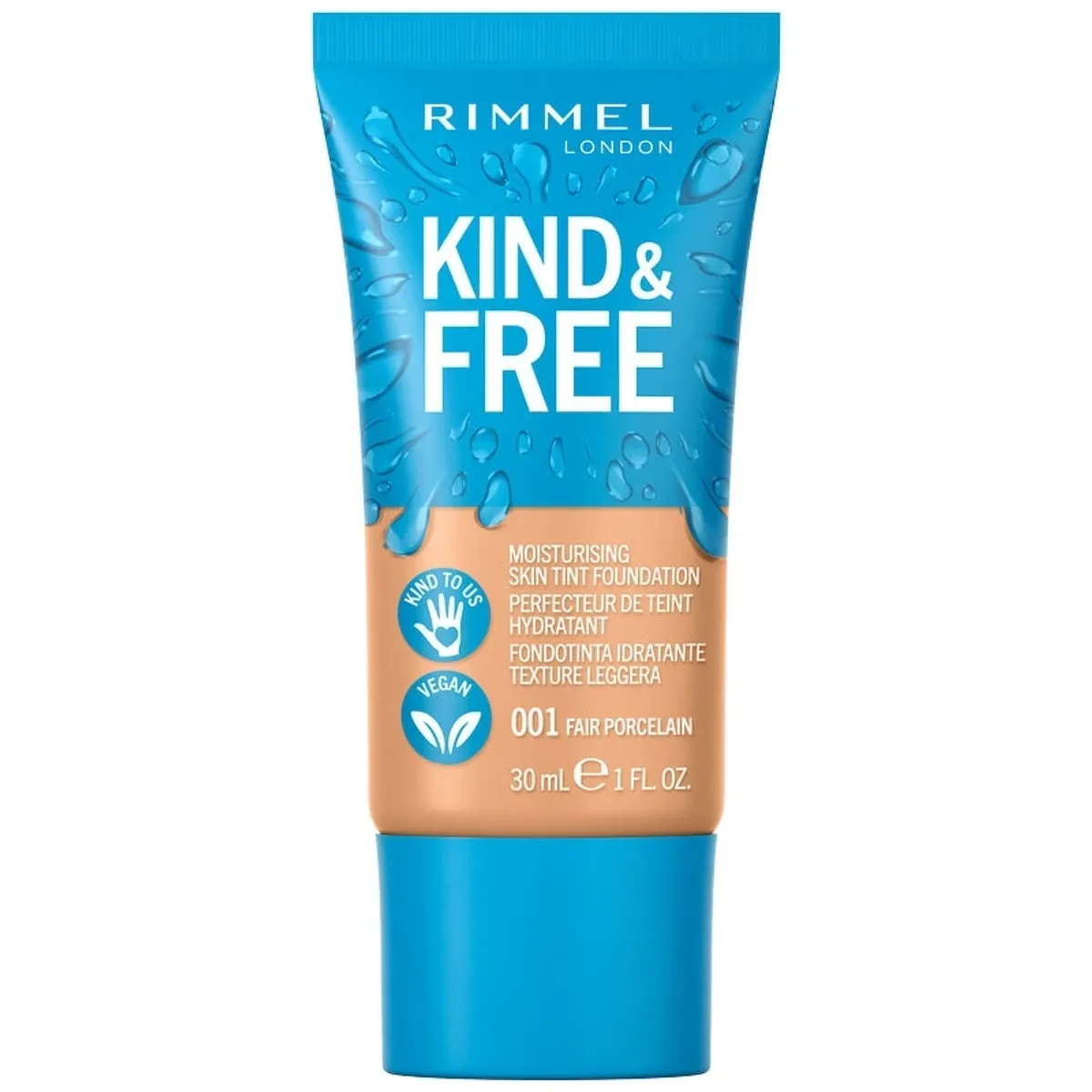 RIMMEL Kind & Free skin Tint 30 ml - 001 Fair Porcelain