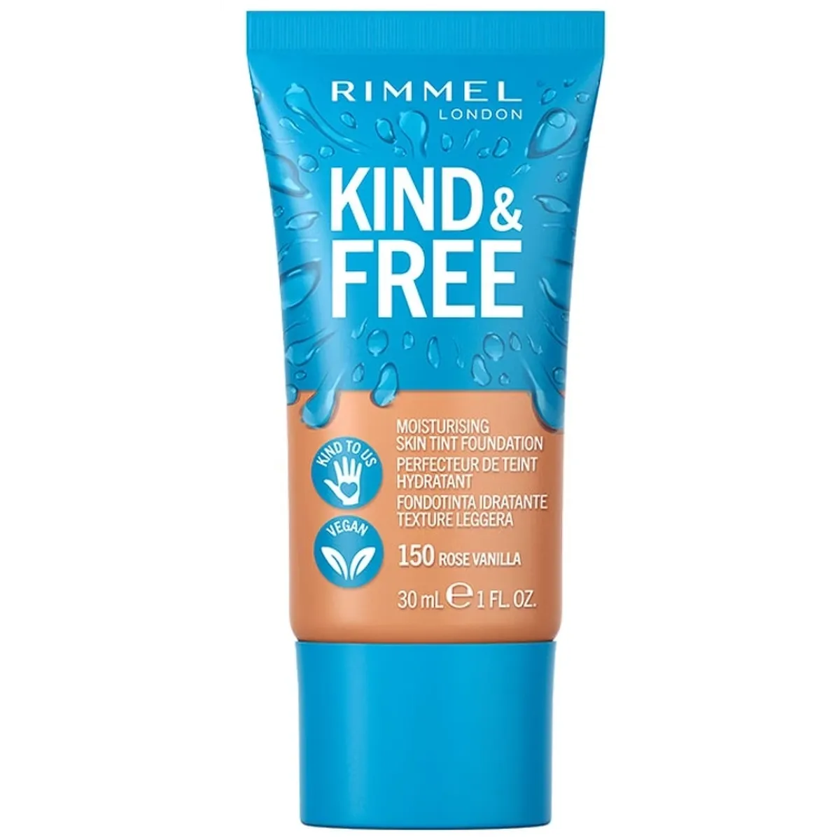 RIMMEL Kind & Free skin Tint 30 ml - 150 Rose Vanilla