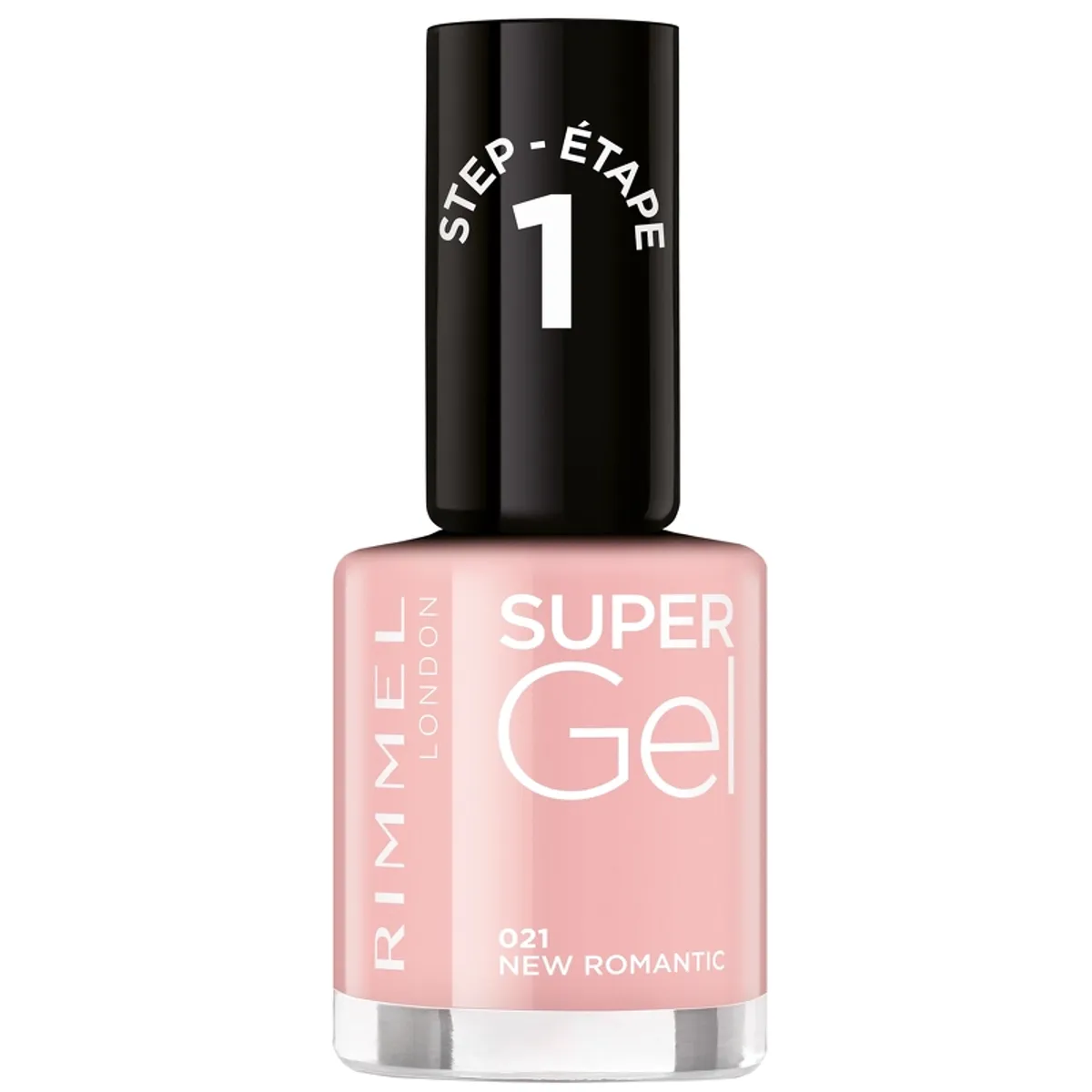 RIMMEL Super Gel Nail Polish 12 ml - 021 New Romantic