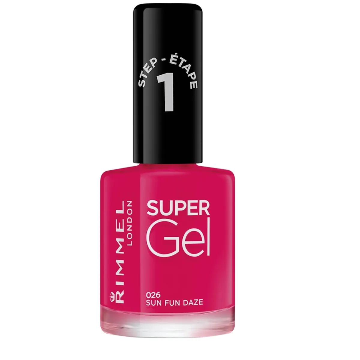 RIMMEL Super Gel Nail Polish 12 ml - 024 Red Ginger