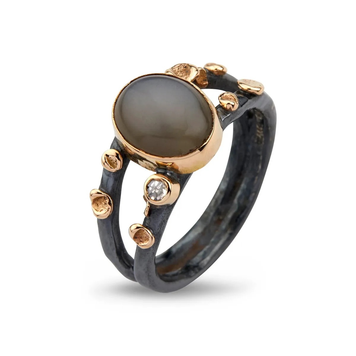 Ring Cara Grey Moon - 55