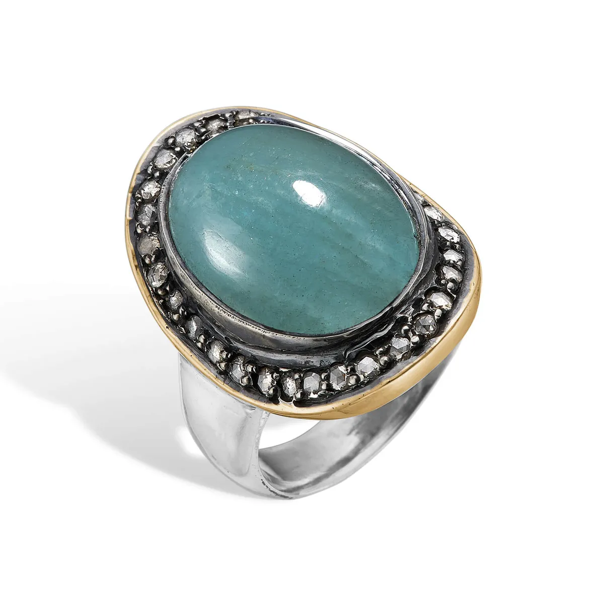 Ring Corso BoHo Aqua - 52