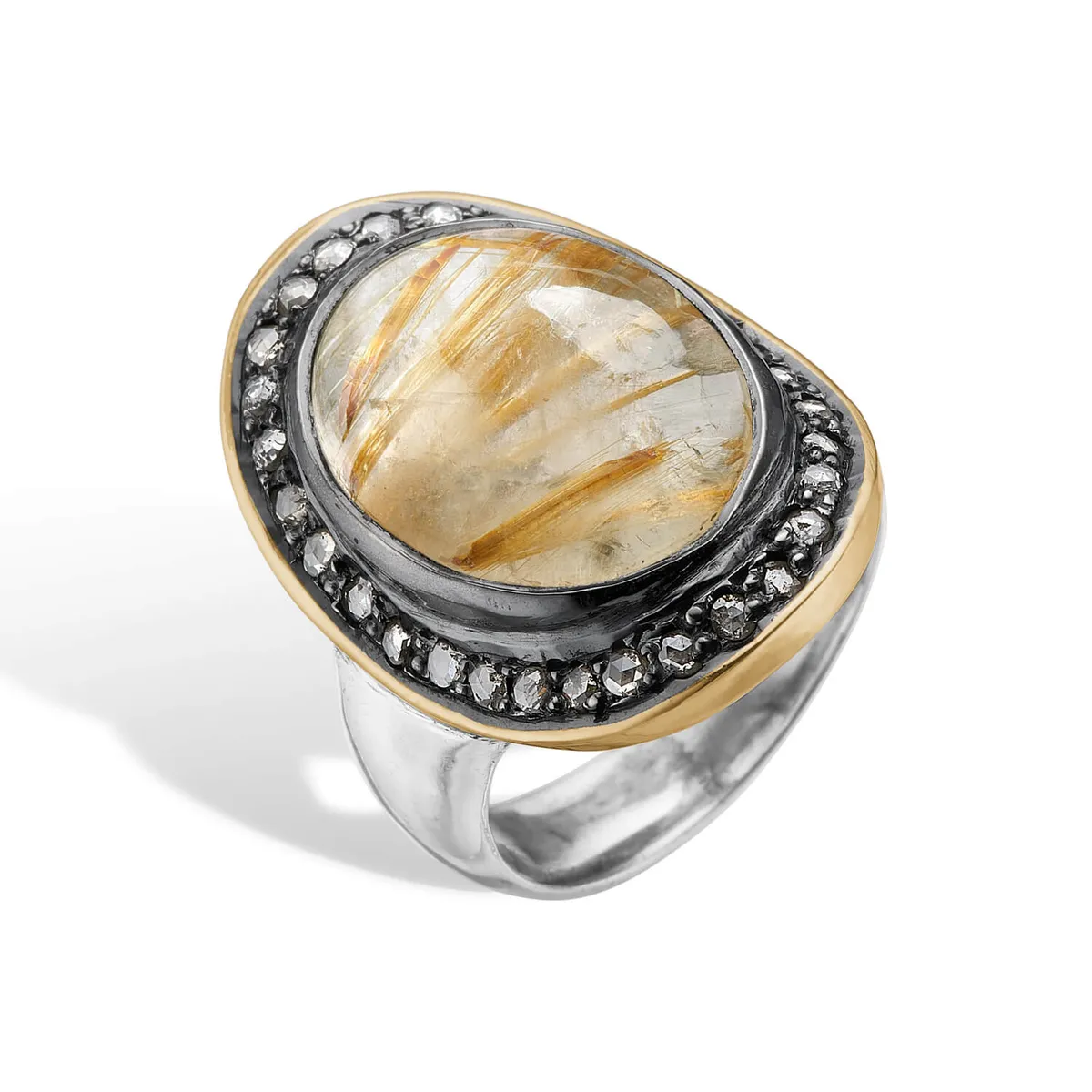 Ring Corso BoHo Rutile Quartz - 53