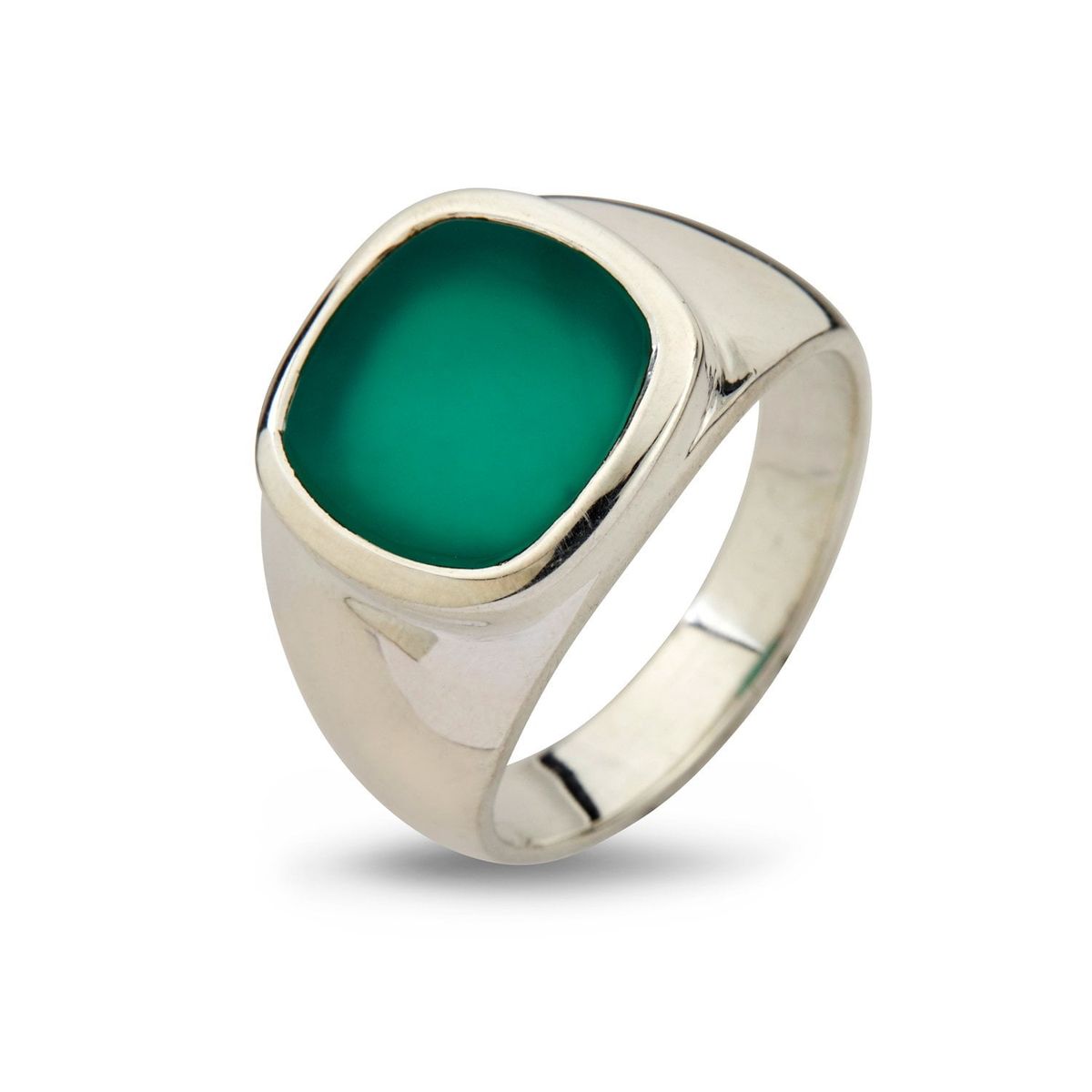 Ring Cushion Green Onyx - 58